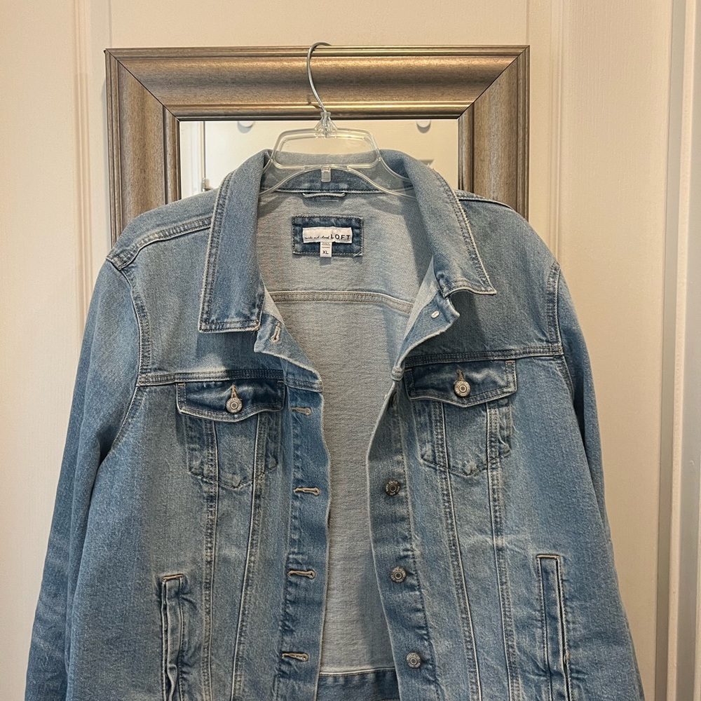 Jean jacket from The Loft